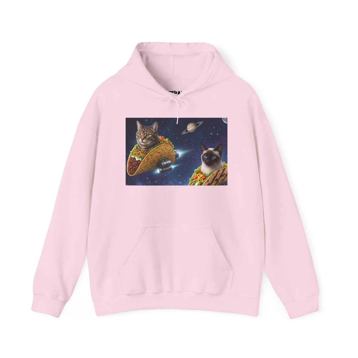 Cat Taco Space Hoodie