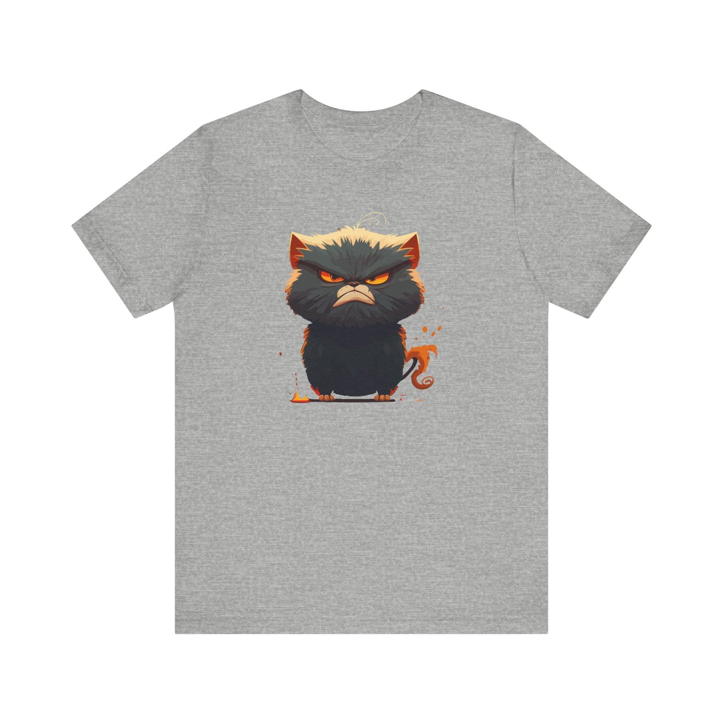 Riff Raff Wear Angry Cat Unisex Jersey Short Sleeve Tee