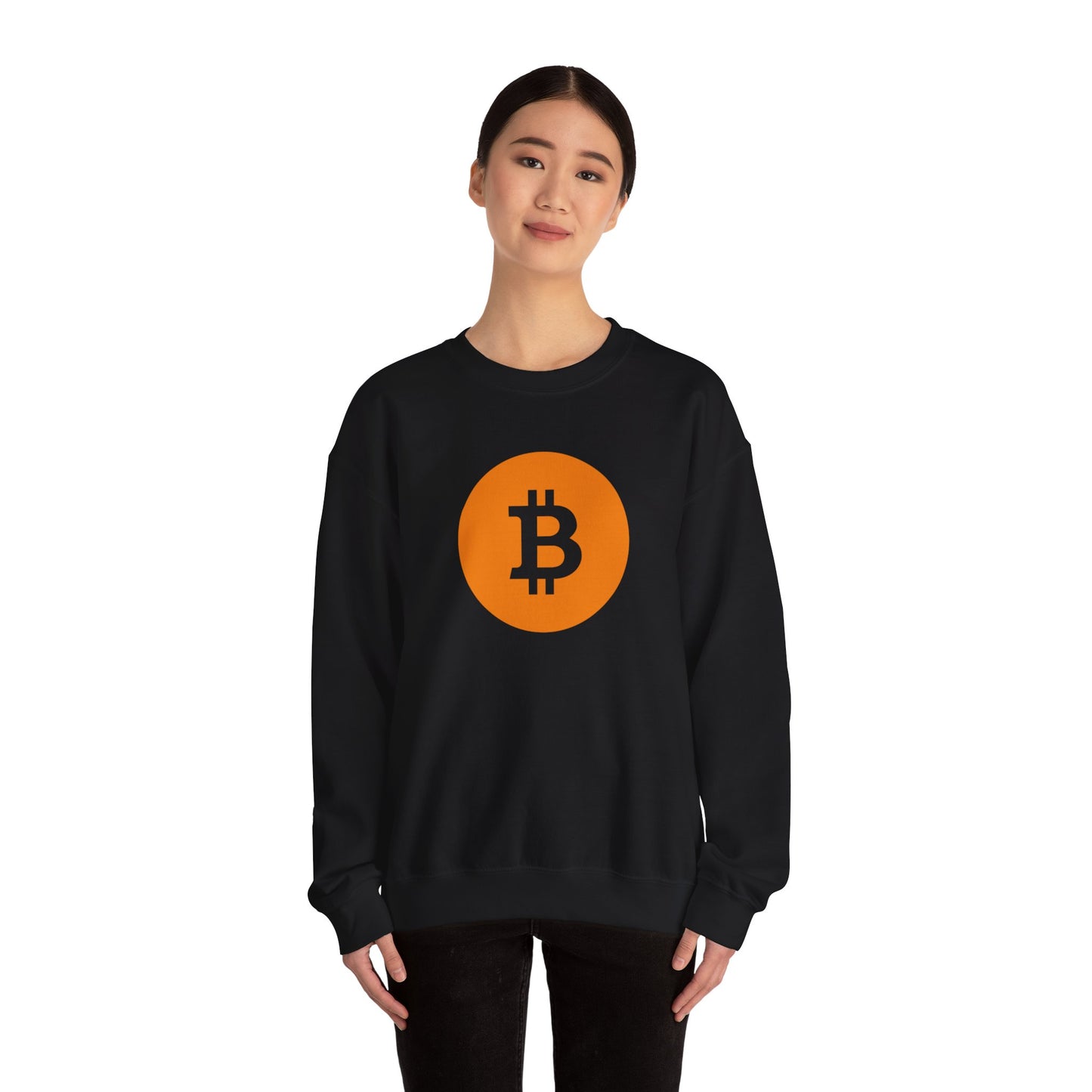 Riff Raff Wear Bitcoin Unisex Heavy Blend™ Crewneck Sweatshirt