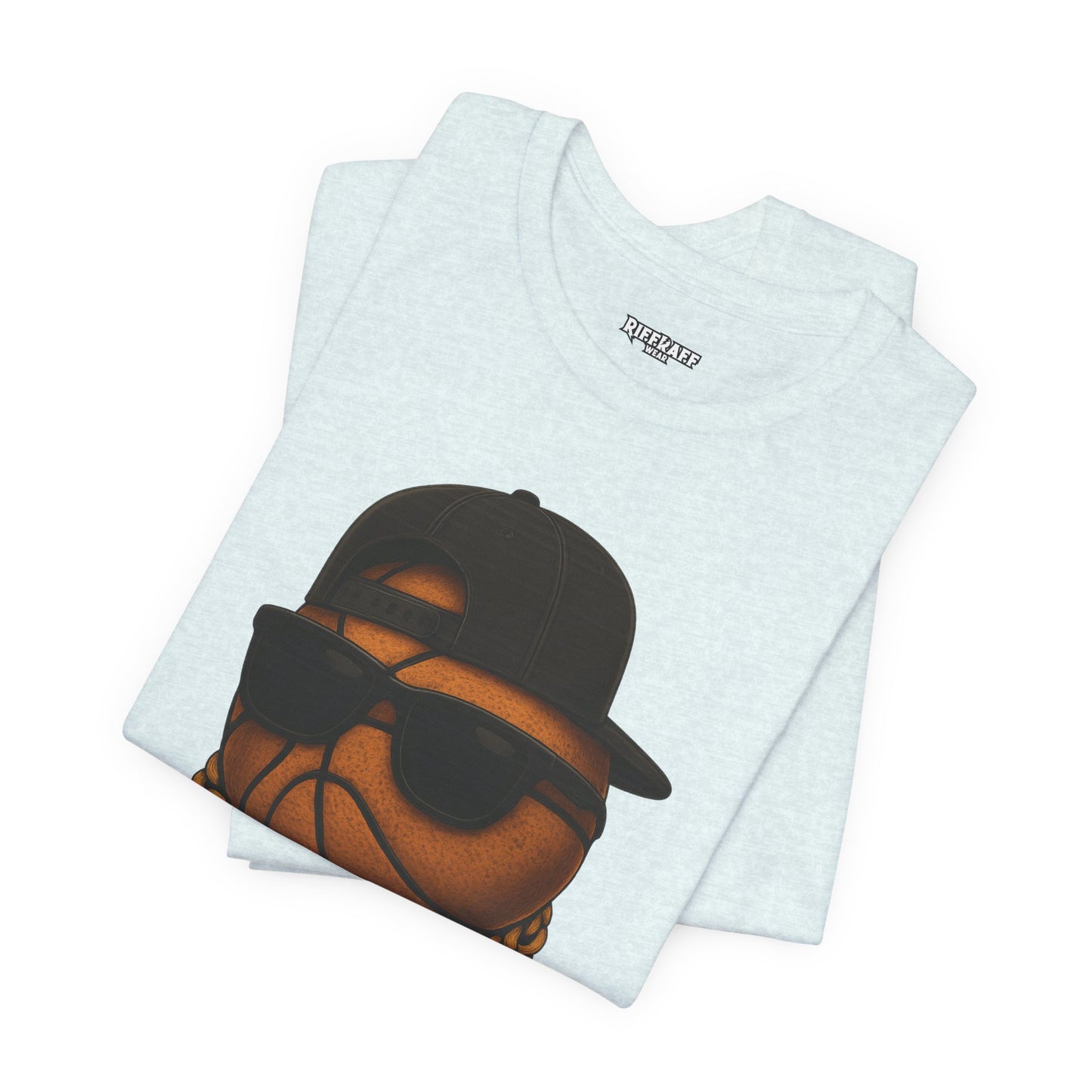 Basketball Bling Tee — Cool Hip-Hop Ball Graphic T-Shirt