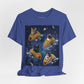 Cat Taco Space Tee  Funny Cosmic Cats in Tacos T-Shirt
