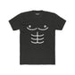 Funny Unisex Cotton Crew Tee - Cartoon Abs Design - Riff Raff Wear