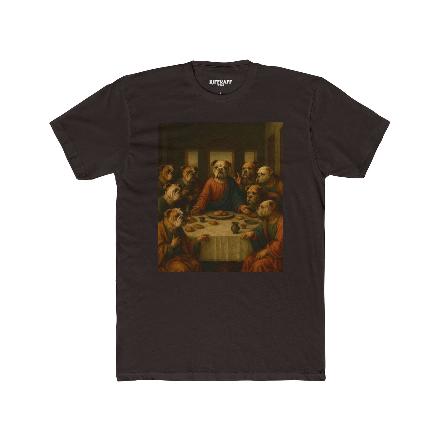 The Last Supper Unisex Cotton Crew Tee - Artistic Heritage Shirt - Riff Raff Wear