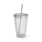 Gizoom Sunsplash Tumbler with Straw, 16oz