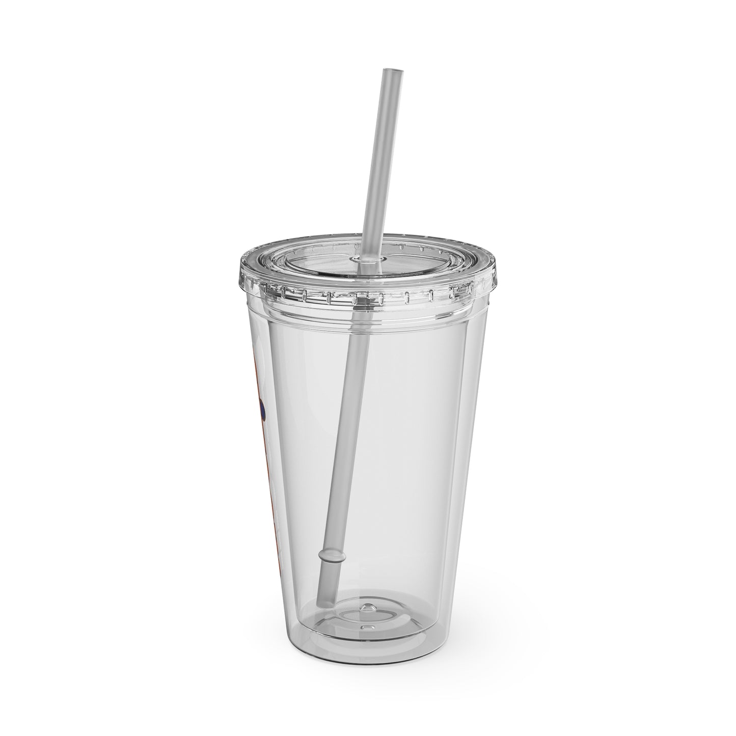 Gizoom Sunsplash Tumbler with Straw, 16oz