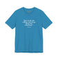Fate leads the willing and drags along the reluctant - Unisex Jersey Short Sleeve Tee  Mind Forge -Raff Raff Wear