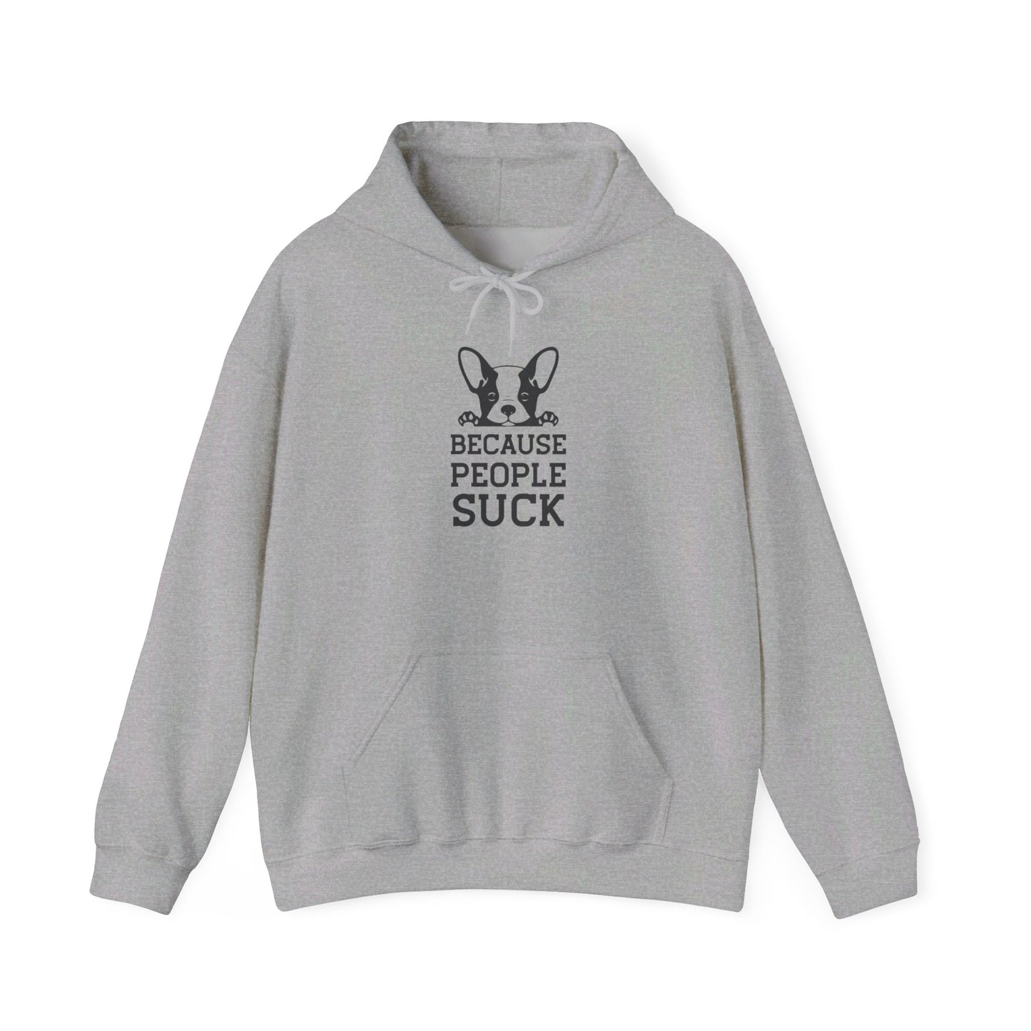 PetNique Because People Suck Unisex Heavy Blend™ Hooded Sweatshirt