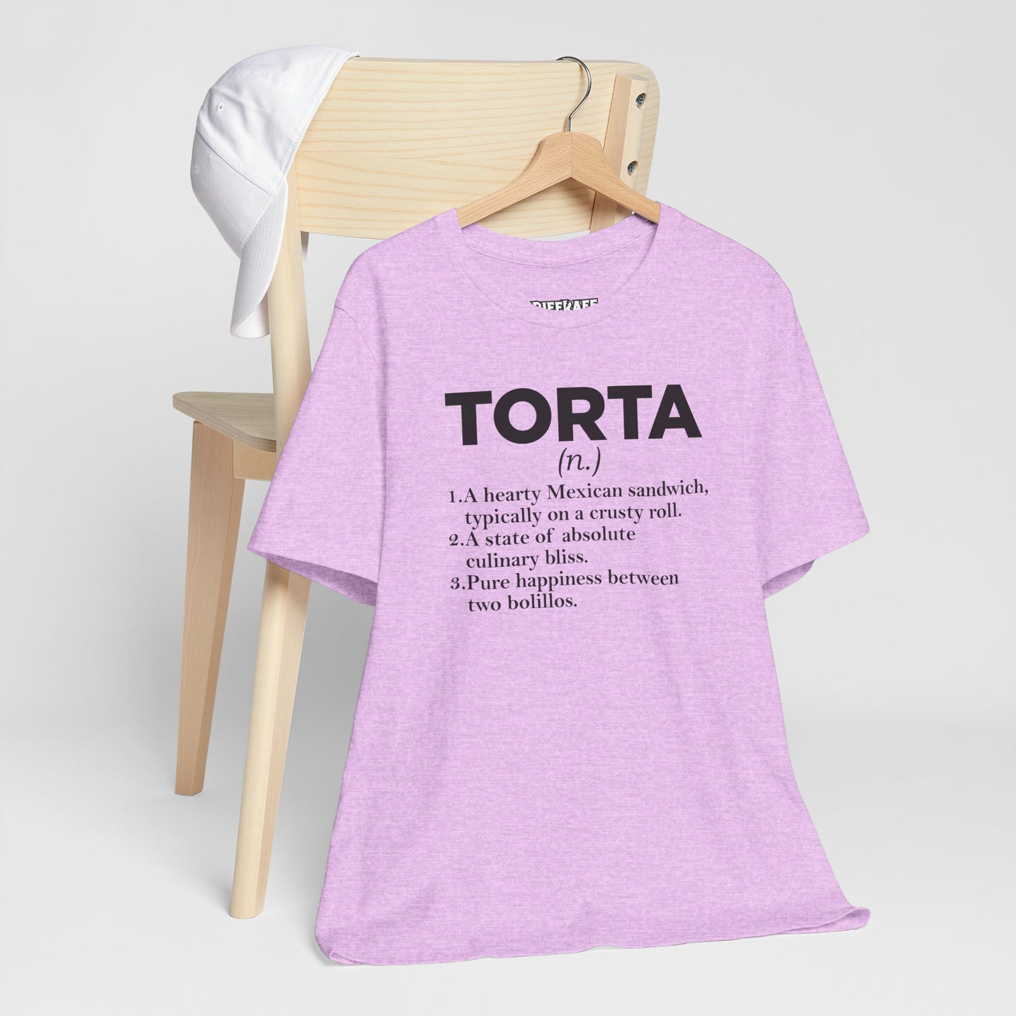 Tee - "TORTA" Definition Shirt (Mexican Sandwich Lover Tee) - Riff Raff Wear