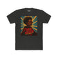 Red Reign Unisex Cotton Crew Tee - Empowering Superhero Design