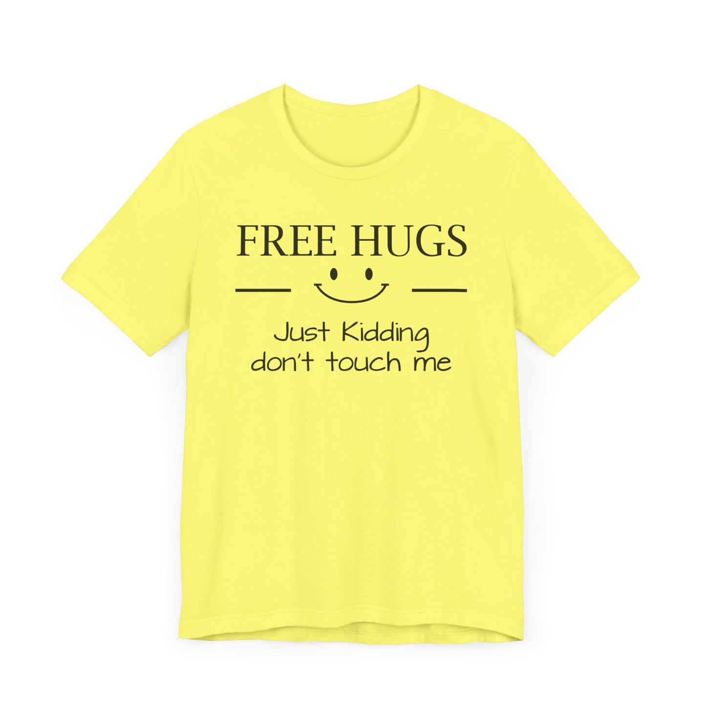 Dad Funny Free Hugs Unisex Jersey Short Sleeve Tee