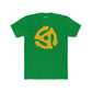 Retro Vinyl Record Unisex Cotton Crew Tee - Music Lover's Apparel - 45 Record Insert - Riff Raff Wear