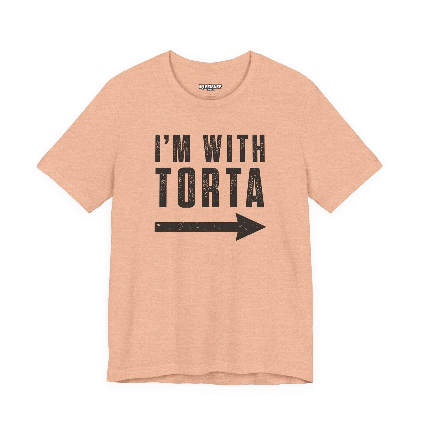 I’m With Torta Arrow Tee - Funny Family/Partner Mexican Food Shirt - Riff Rsff Wear