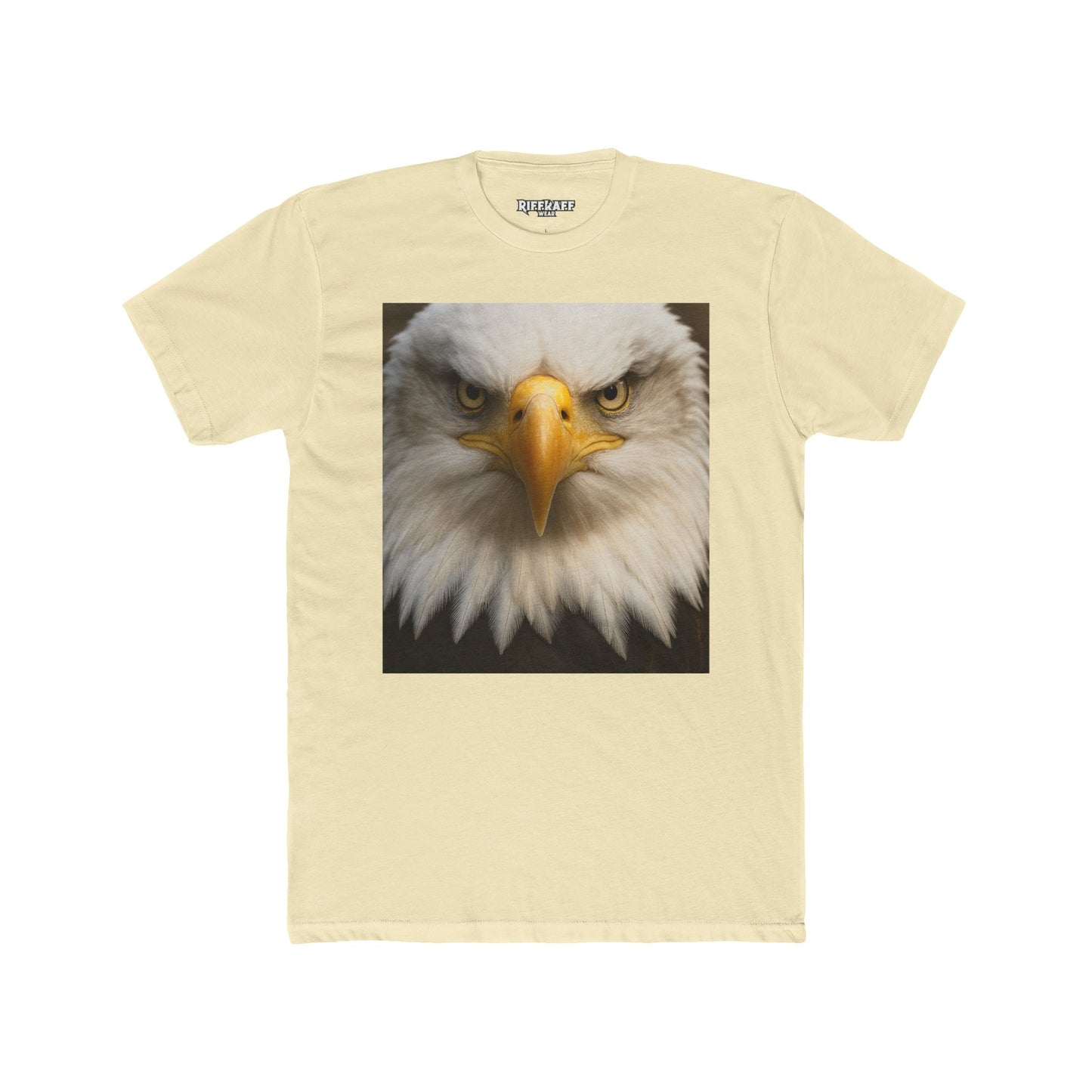 Eagle Graphic Unisex Cotton Crew Tee - Bold & Majestic Design - Riff Raff Wear