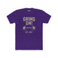 Grind On! Unisex Cotton Crew Tee for Fitness Enthusiasts - Riff Raff Wear