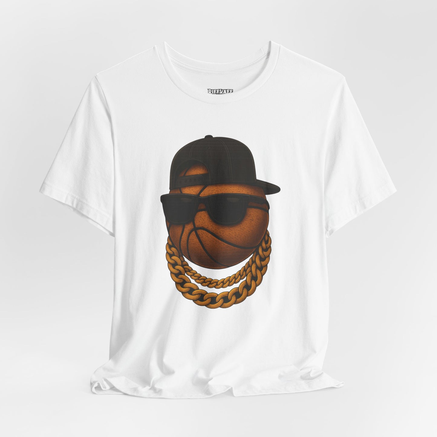 Basketball Bling Tee — Cool Hip-Hop Ball Graphic T-Shirt