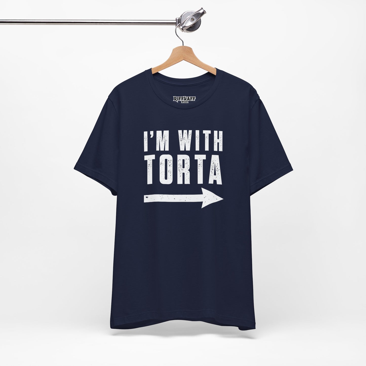 I’m With Torta Arrow Tee - Funny Family/Partner Mexican Food Shirt - Riff Rsff Wear
