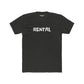 Casual Unisex Crew Tee - "RENTAL" Statement T-Shirt for Everyday Wear - Riff Raff Wear