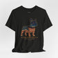 Freedom Crew Frenchie T-Shirt – Patriotic Bulldog Flag Tee