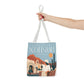Scottsdale Arizona Vintage Travel Tote Bag — Old Town Desert Poster Design