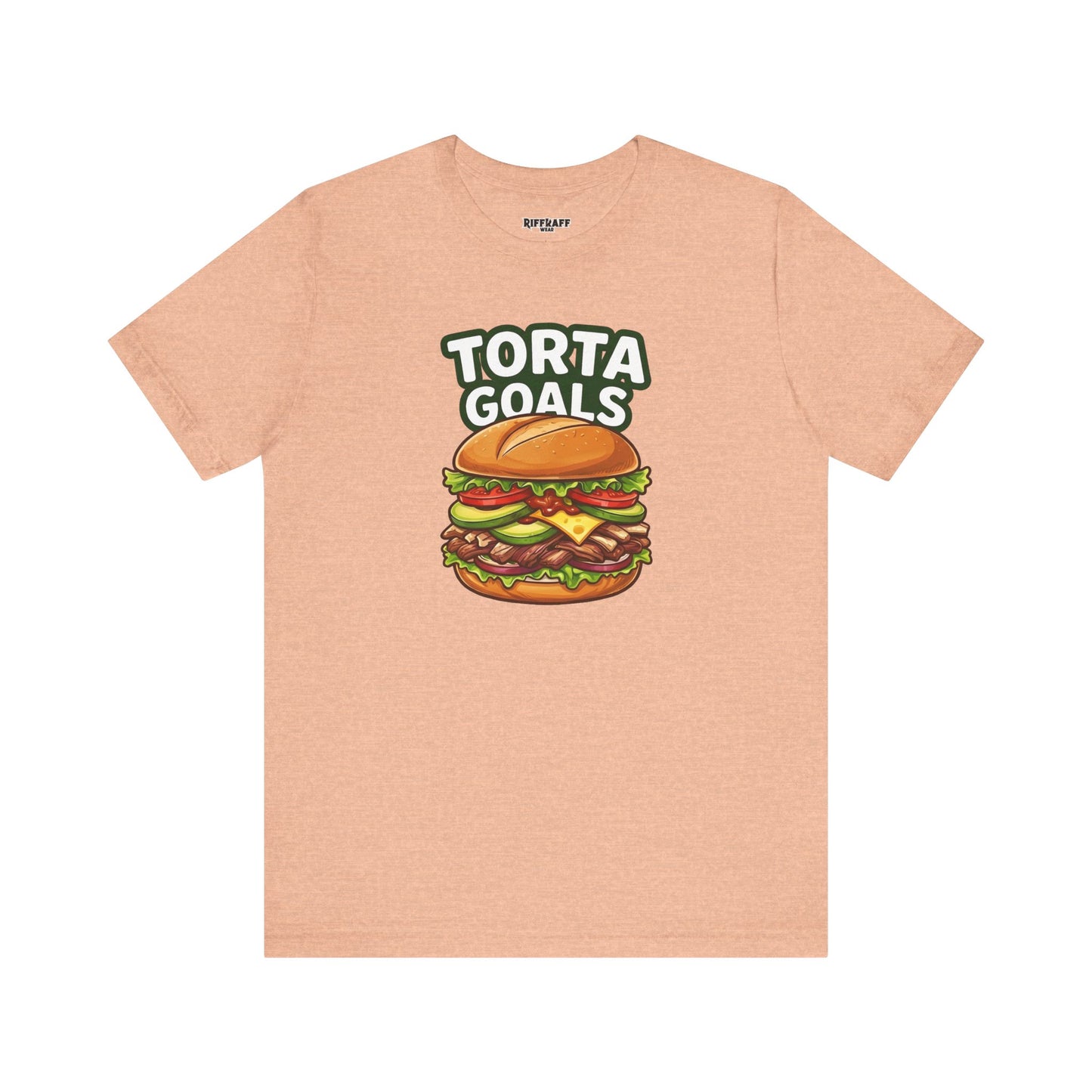 T-Shirt - "Torta Goals" Burger Graphic Tee - Riff Raff Wear