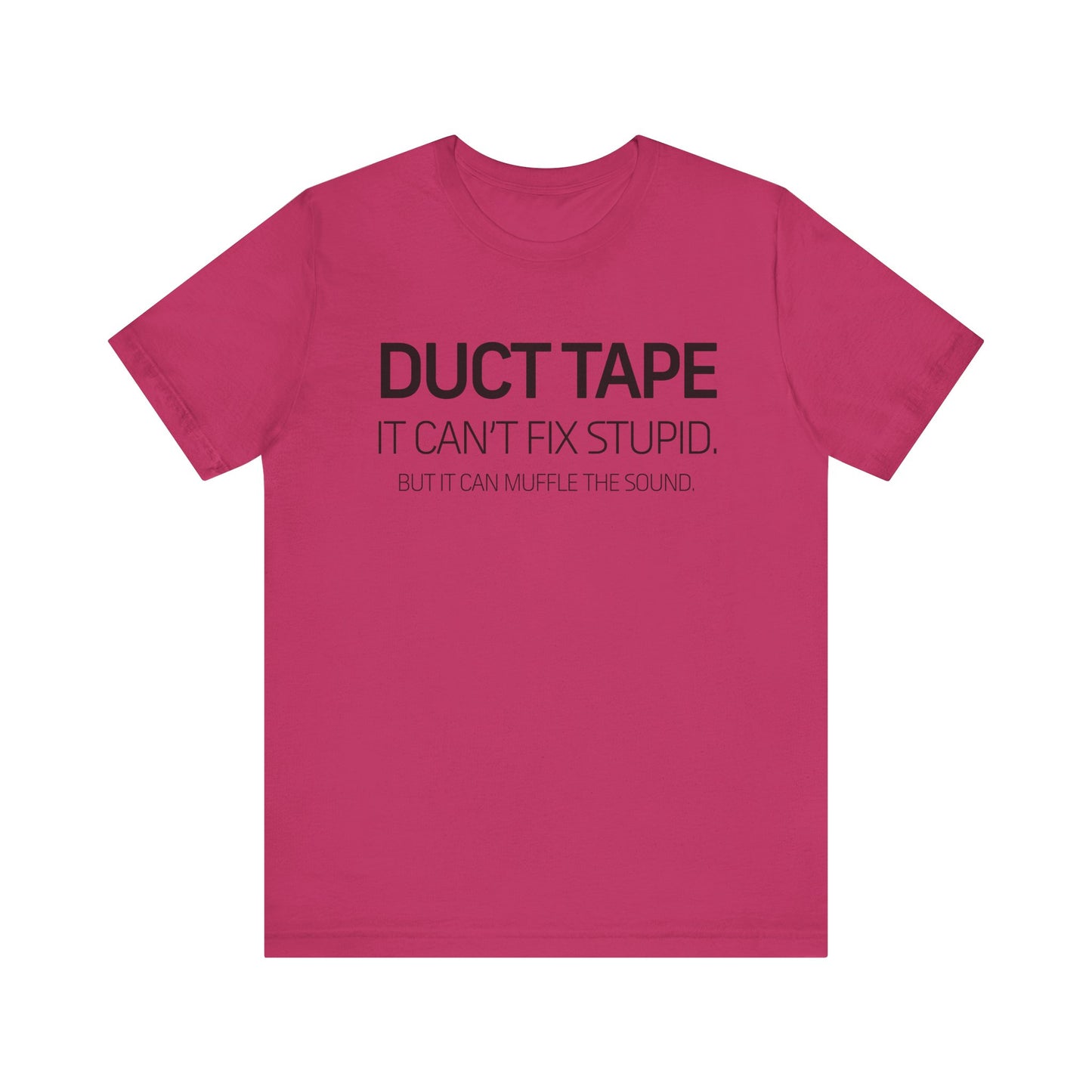 Dad Funny Duct Tape Unisex Jersey Short Sleeve Tee