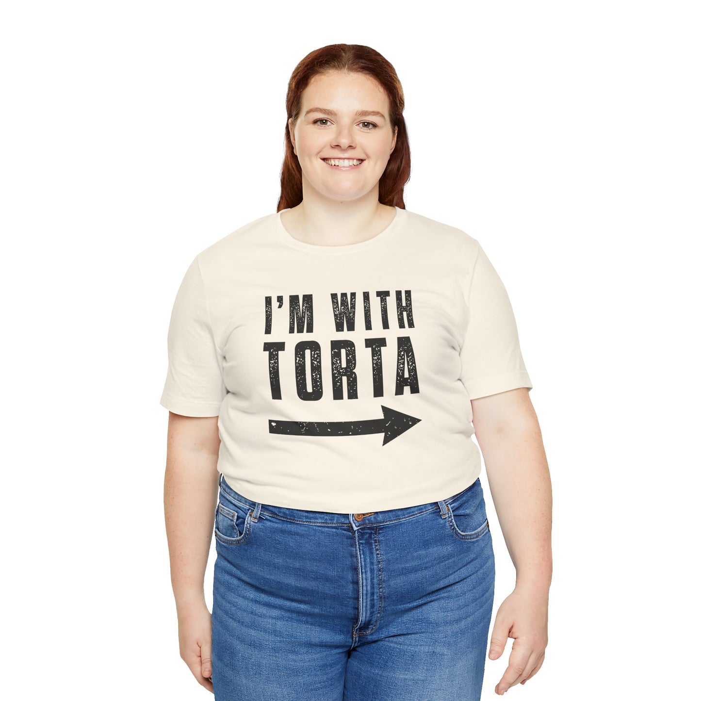 I’m With Torta Arrow Tee - Funny Family/Partner Mexican Food Shirt - Riff Rsff Wear