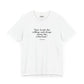 Fate leads the willing and drags along the reluctant - Unisex Jersey Short Sleeve Tee  Mind Forge -Raff Raff Wear