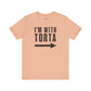 I’m With Torta Arrow Tee - Funny Family/Partner Mexican Food Shirt - Riff Rsff Wear