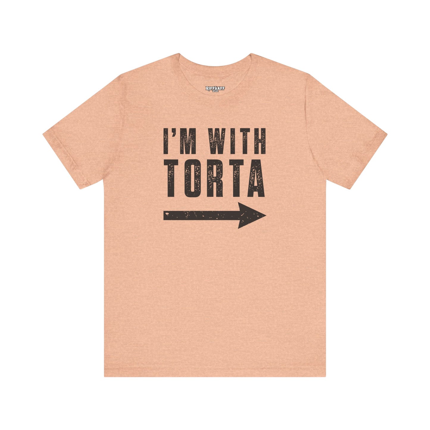 I’m With Torta Arrow Tee - Funny Family/Partner Mexican Food Shirt - Riff Rsff Wear