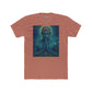 Meditative Unisex Cotton Crew Tee  Zen Art Design - Riff Raff Wear