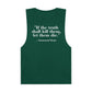 Unisex Quote Tank Top - "If the truth shall kill them, let them die" by Immanuel Kant - Riff Raff Wear