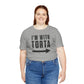 I’m With Torta Arrow Tee - Funny Family/Partner Mexican Food Shirt - Riff Rsff Wear