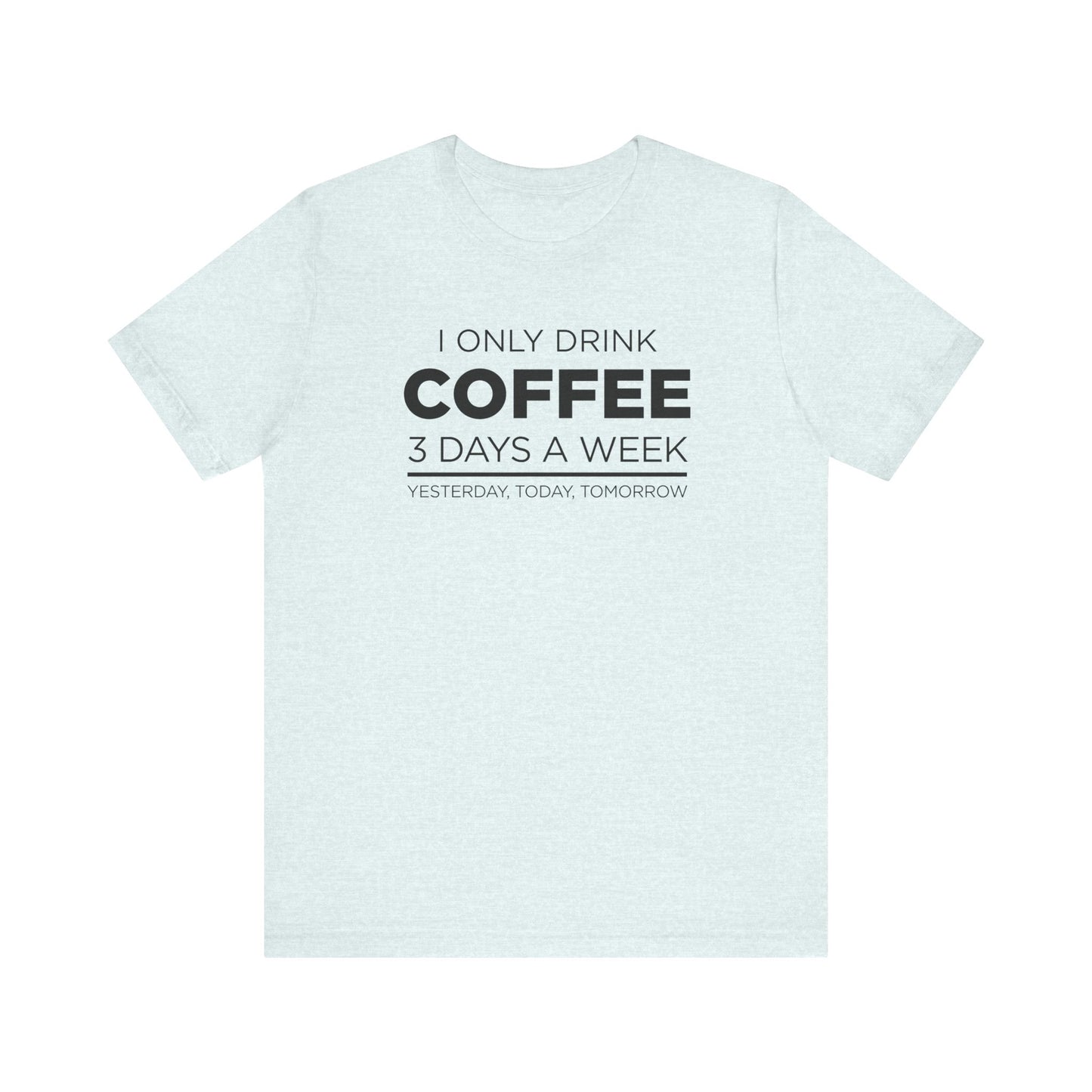 Dad Funny Coffee Unisex Jersey Short Sleeve Tee