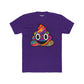 Colorful Cartoon Poop Unisex Cotton Crew Tee - Riff Raff Wear