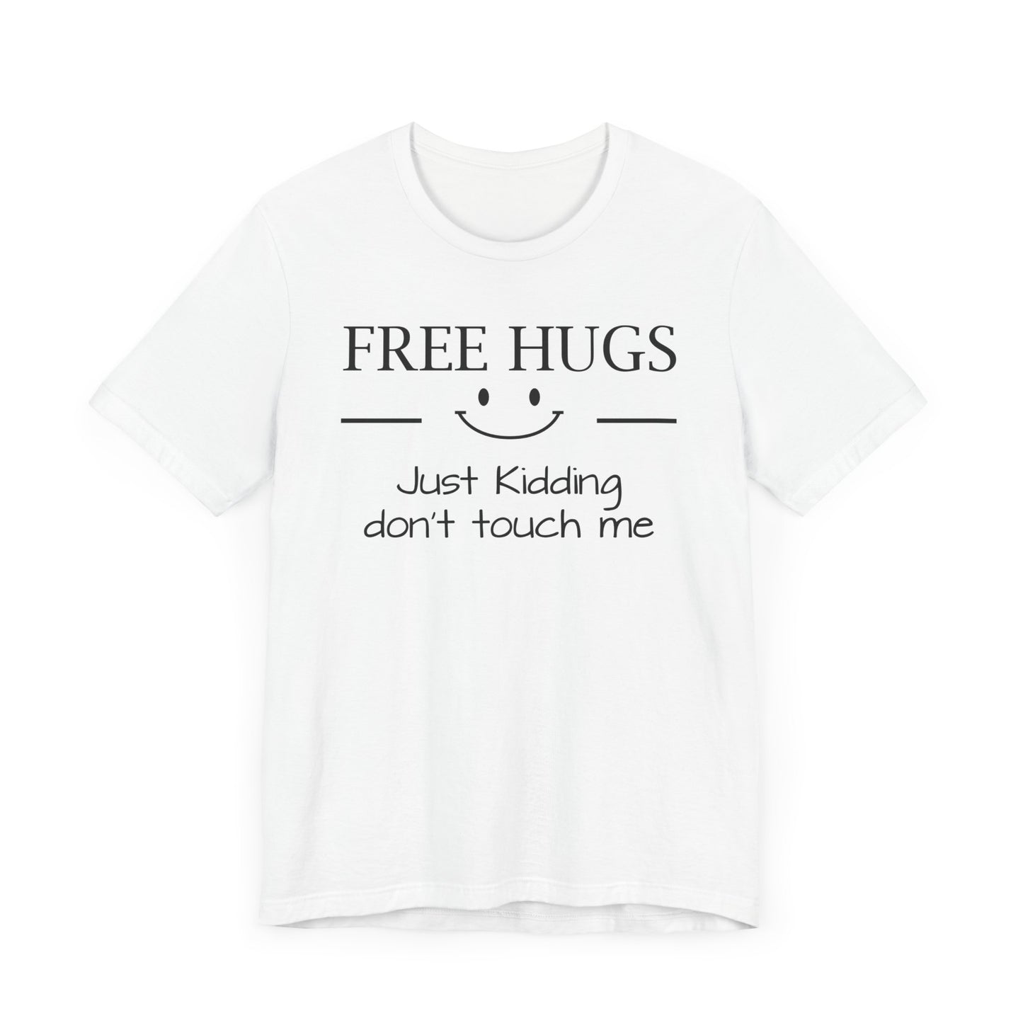 Dad Funny Free Hugs Unisex Jersey Short Sleeve Tee