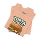 T-Shirt - "Torta Goals" Burger Graphic Tee - Riff Raff Wear