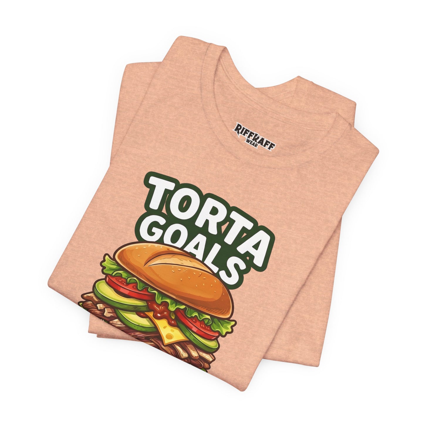 T-Shirt - "Torta Goals" Burger Graphic Tee - Riff Raff Wear