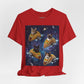 Cat Taco Space Tee  Funny Cosmic Cats in Tacos T-Shirt