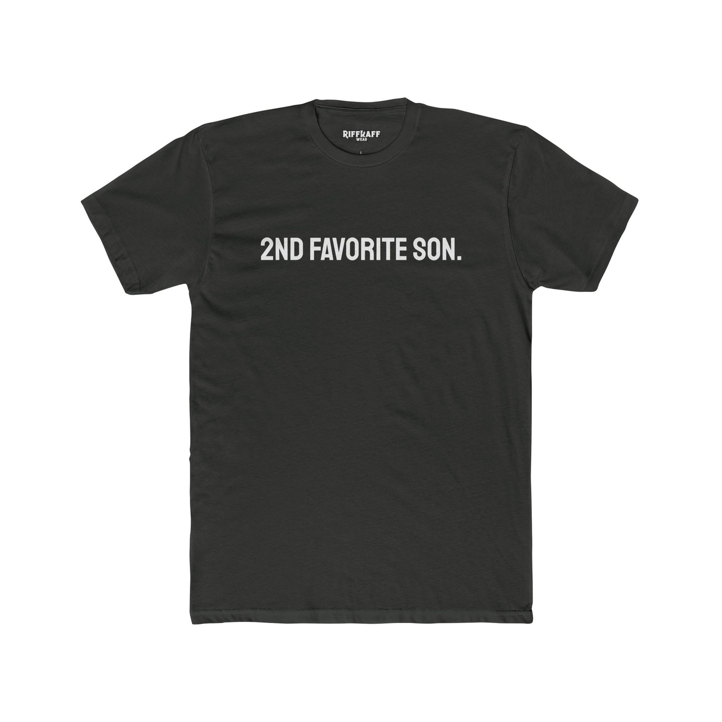 Funny Unisex Cotton Crew Tee - '2nd Favorite Son' Shirt Riff Raff Wear