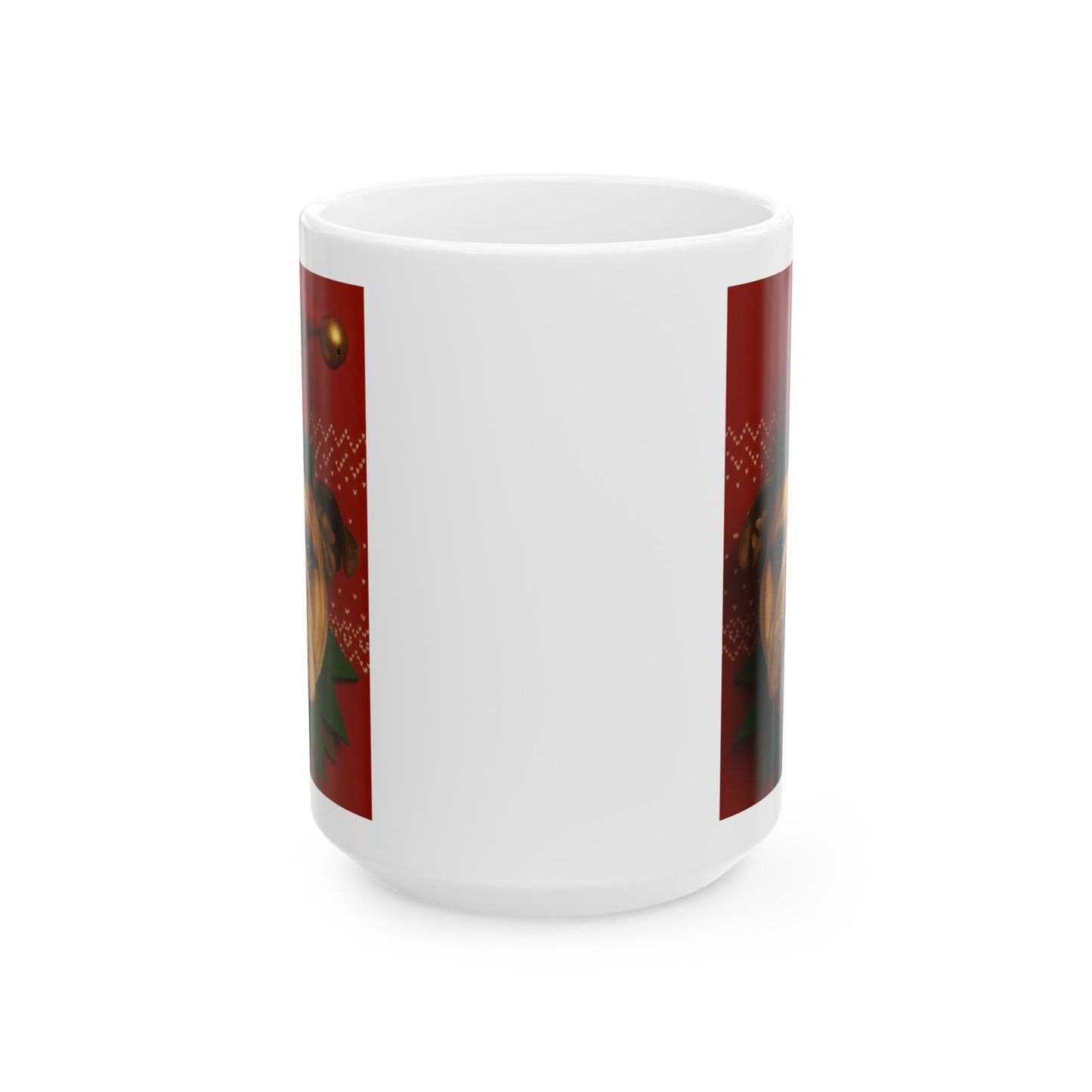 Festive Ceramic Mug - Perfect for Holiday Cheer, Gift for Coffee Lovers, Christmas Mug, Tea Lovers, Seasonal Drinkware - Riff Raff Wear