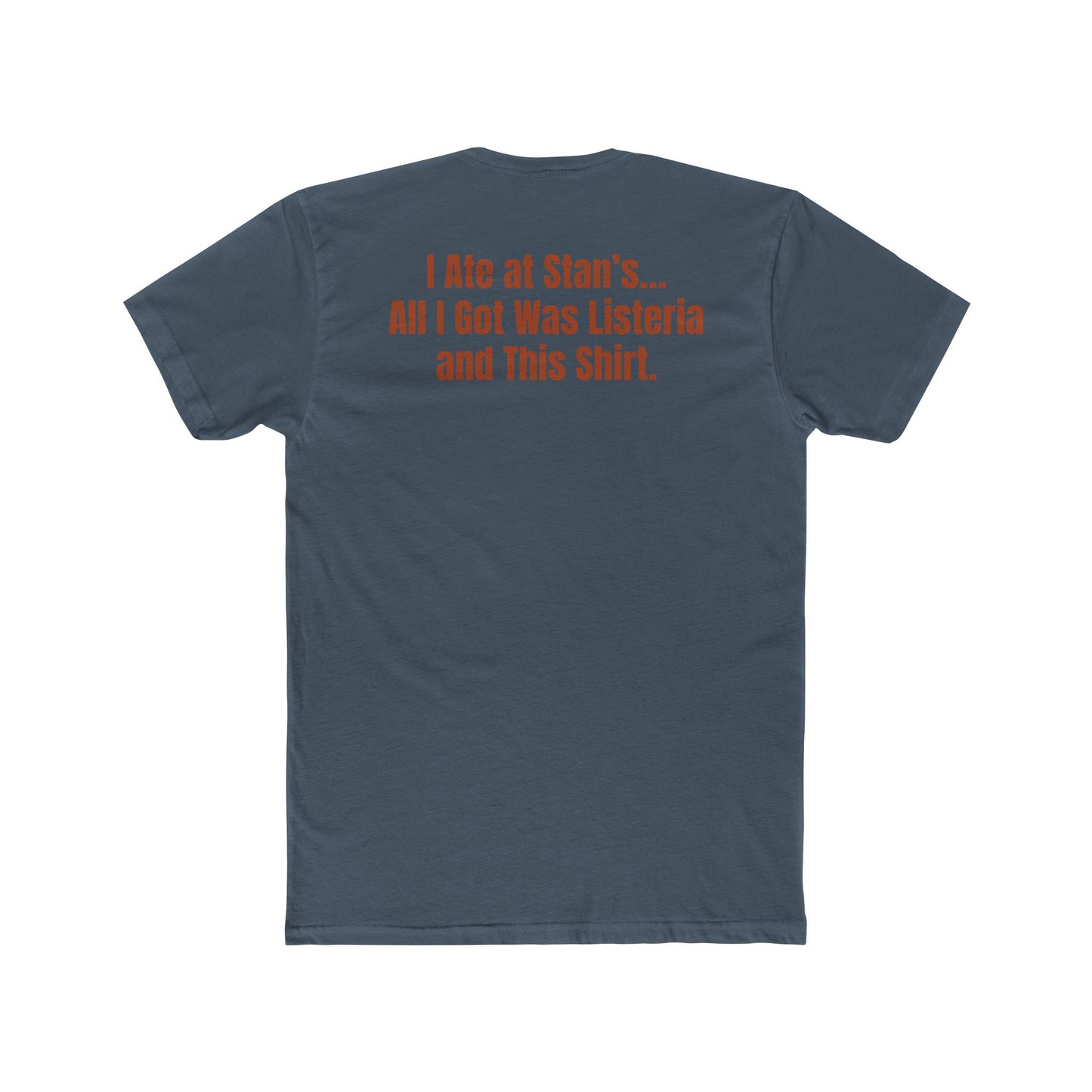 Funny Unisex Cotton Crew Tee - Dirty Stan's Street Meats Graphic T-Shirt - Riff Raff Wear