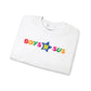 Parody Logo Series - Boys R Sus Unisex Heavy Blend Crewneck Sweatshirt - Fun and Comfortable - Riff Raff Wear