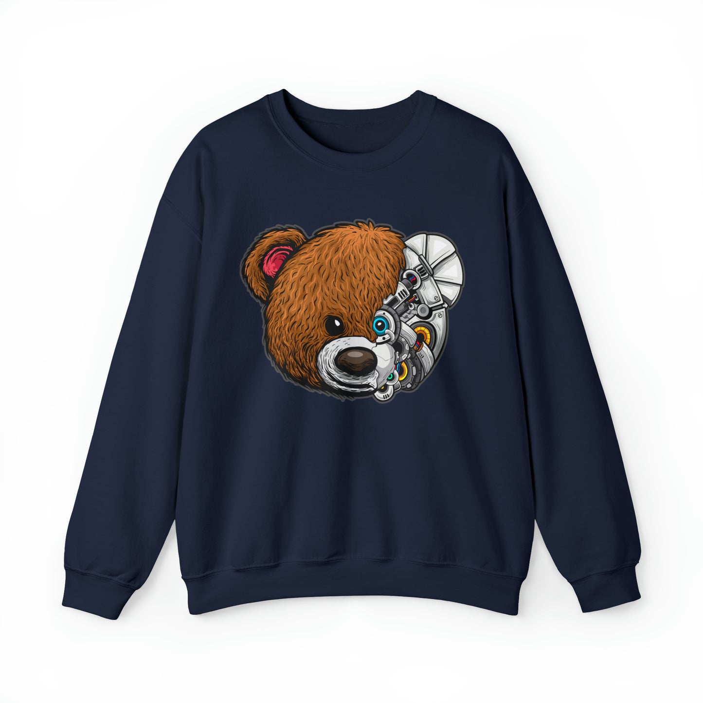 Riff Raff Wear Cyborg Bear Unisex Heavy Blend™ Crewneck Sweatshirt