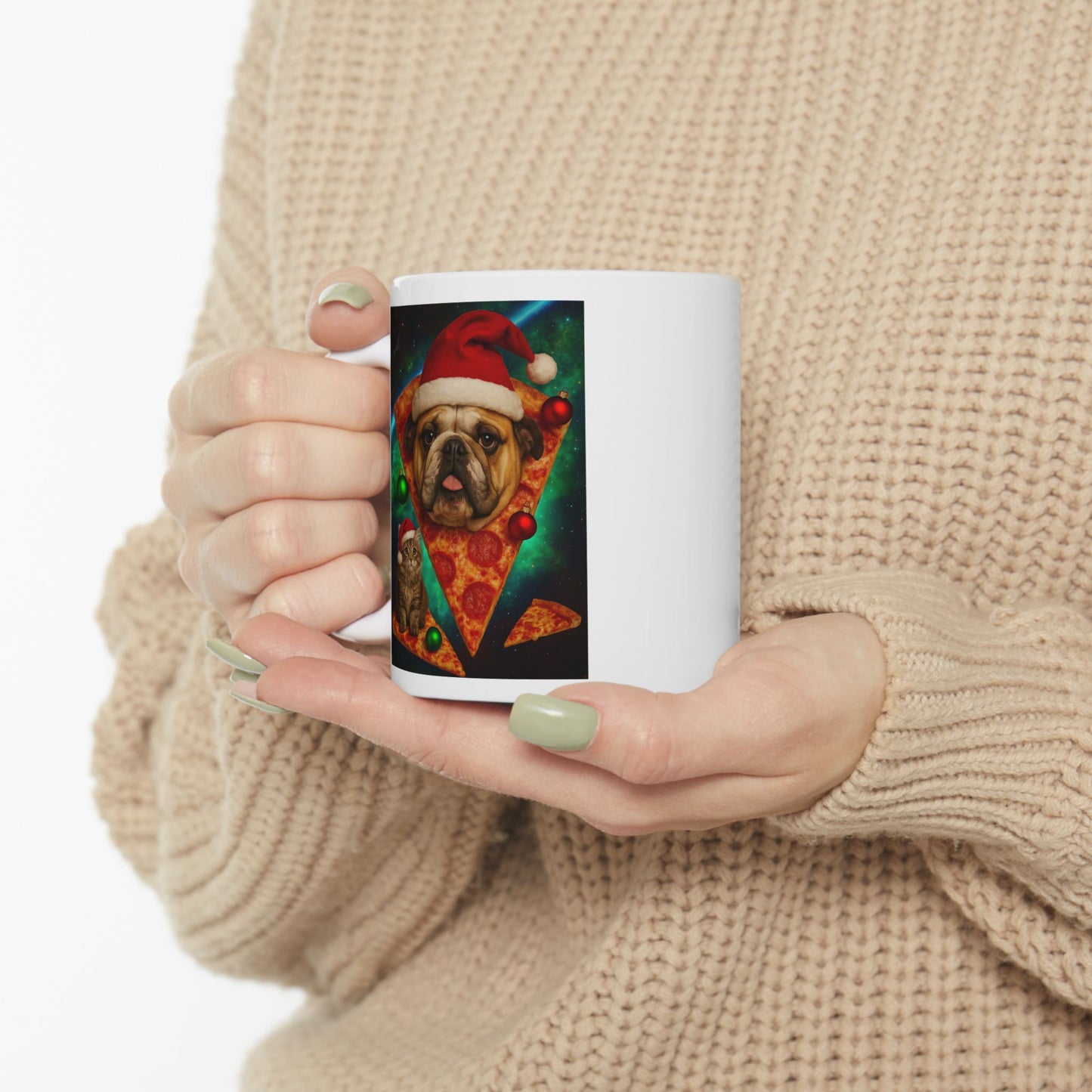 Festive Ceramic Mug | Unique Coffee Cup | Holiday Gift | Tea Lover's Mug | Home Decor | Christmas Mug | Art Mug - Riff Raff Wear