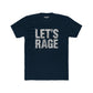Unisex Cotton Crew Tee - Let's Rage Graphic T-Shirt for Music Lovers - Riff Raff Wear