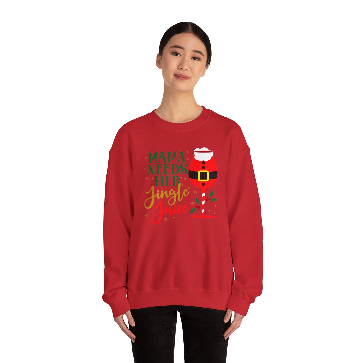 Riff Raff Wear Jingle Juice Unisex Heavy Blend™ Crewneck Sweatshirt