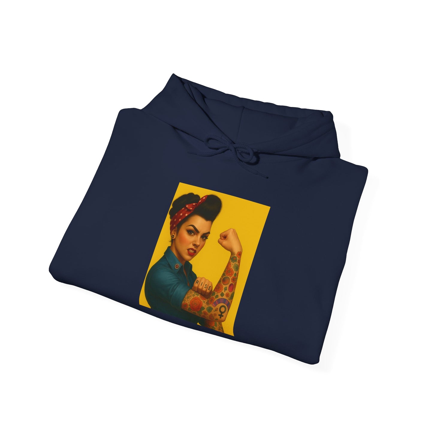 Empowering Feminist Hoodie | Unisex Heavy Blend™ Sweatshirt - Riff Raff Wear