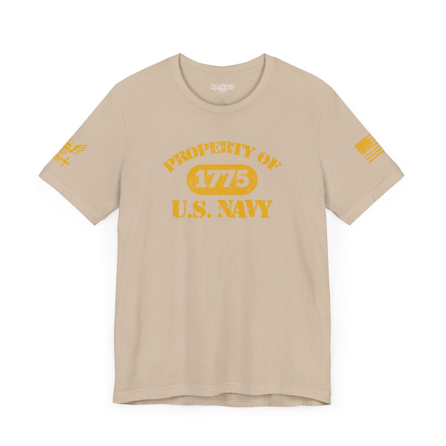 Riff Raff Wear Property Of Navy Unisex Jersey Short Sleeve Tee