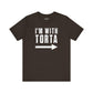 I’m With Torta Arrow Tee - Funny Family/Partner Mexican Food Shirt - Riff Rsff Wear