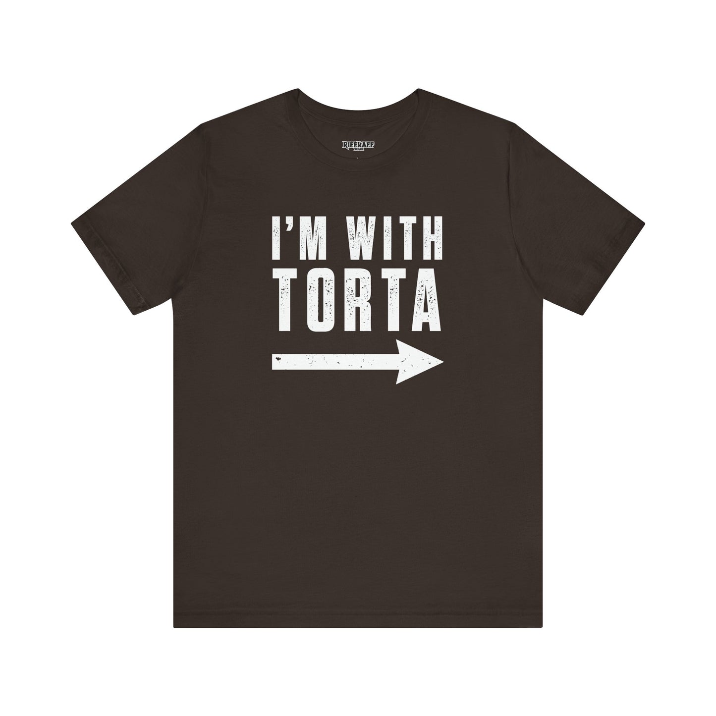 I’m With Torta Arrow Tee - Funny Family/Partner Mexican Food Shirt - Riff Rsff Wear